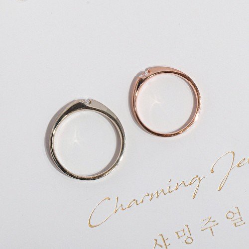 1부 천연 다이아 커플링 큐린 선물 결혼 기념일 웨딩 예물 14K 18K 우신 현대 고급