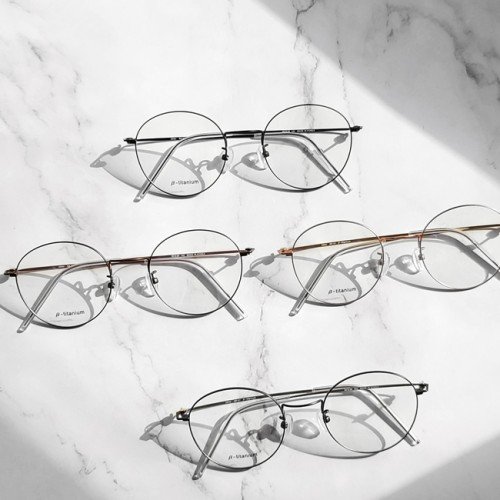 블루라이트차단 안경 티타늄 6g 남자 여자 자외선 안경테