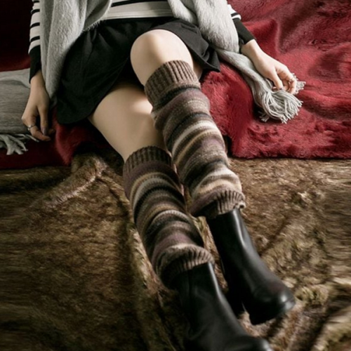 보온 여성 레그 워머 데일리 여성 발 토시 겨울