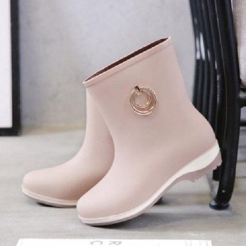 굽낮은 여성여름장화 여름용부츠 여름앵글부츠