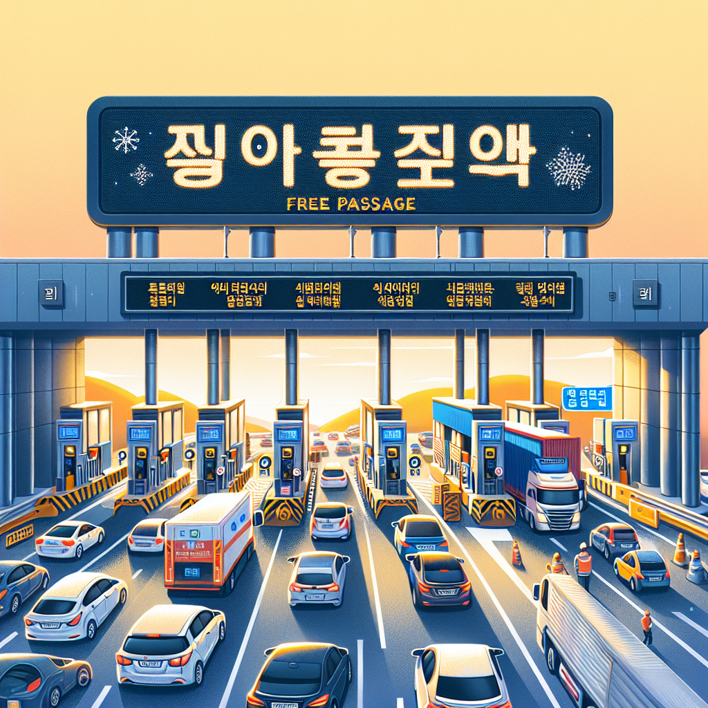 2026 설날 고속도로 통행료 면제 시간 및 기간 완벽 정리 (귀성길 꿀팁) 관련 이미지