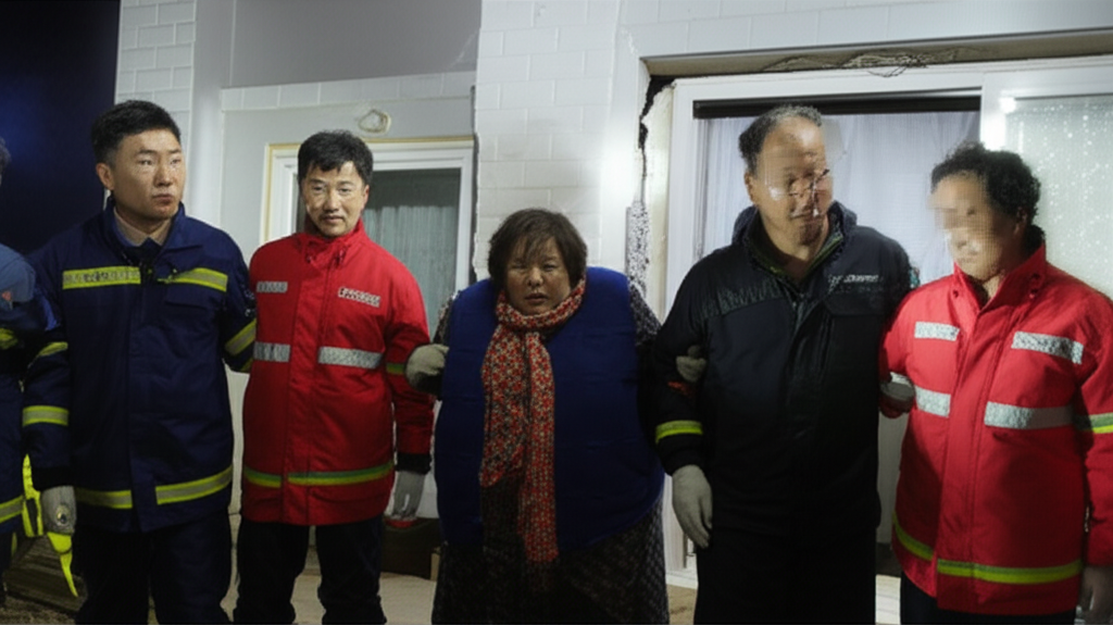 영광 빌라 균열