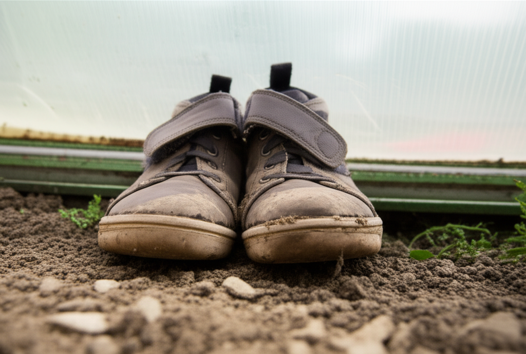 영하 18도 비닐하우스