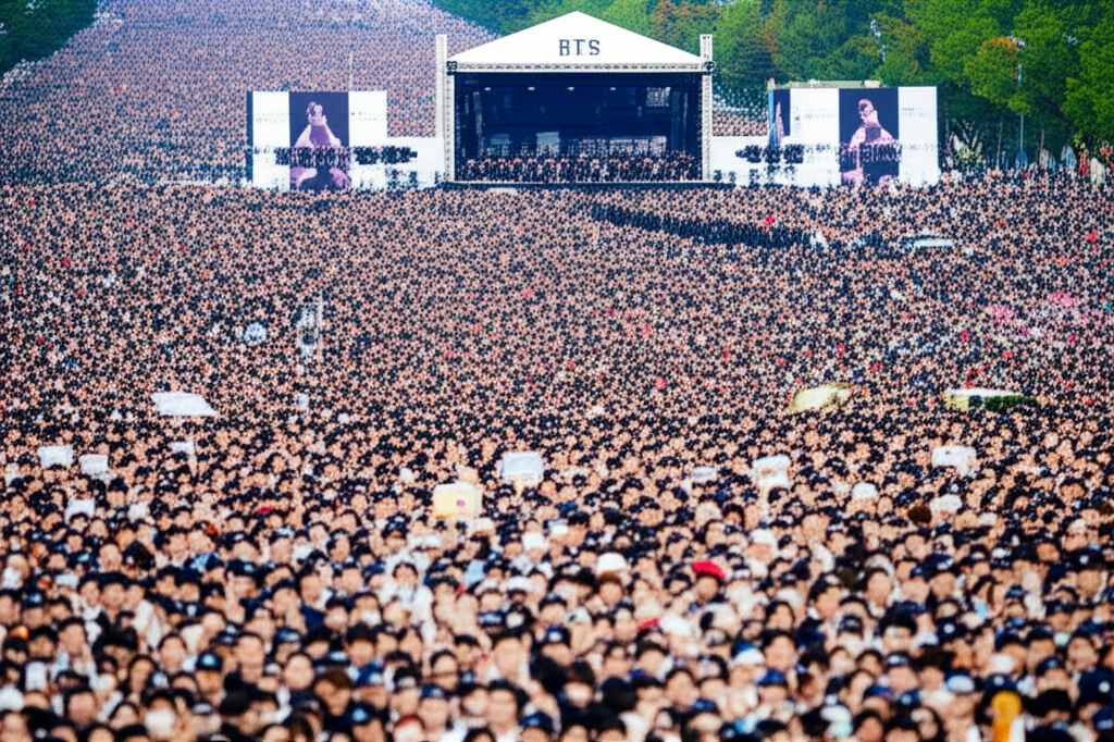 BTS 광화문 공연 인파관리 - 1