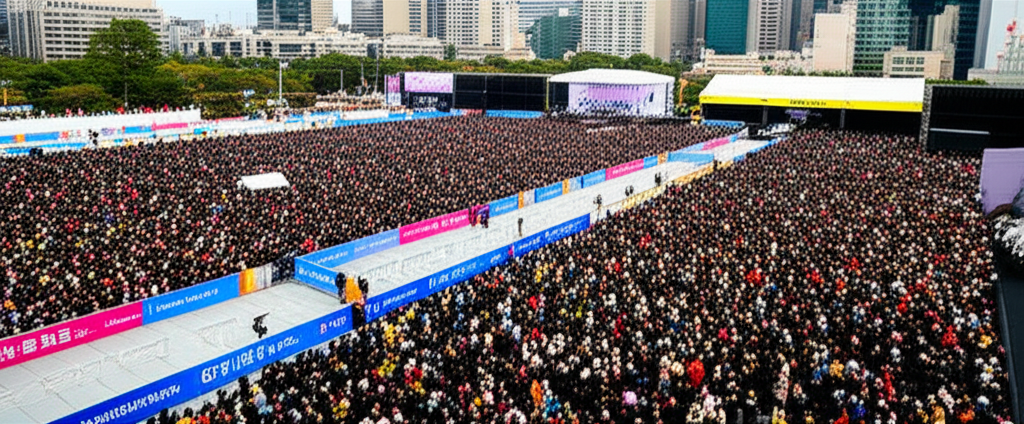 BTS 광화문 공연 인파관리