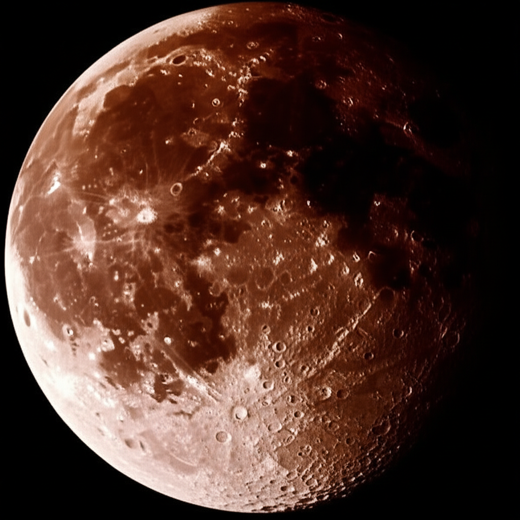 정월대보름 개기월식