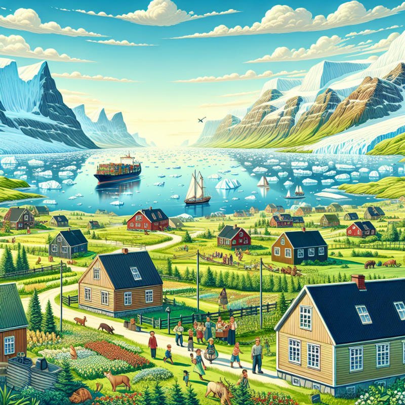 트럼프 그린란드 거래 긍정적