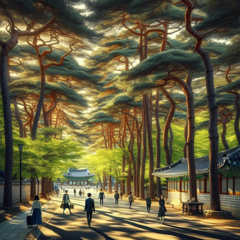 마포구 소나무 가로수 집착 이유