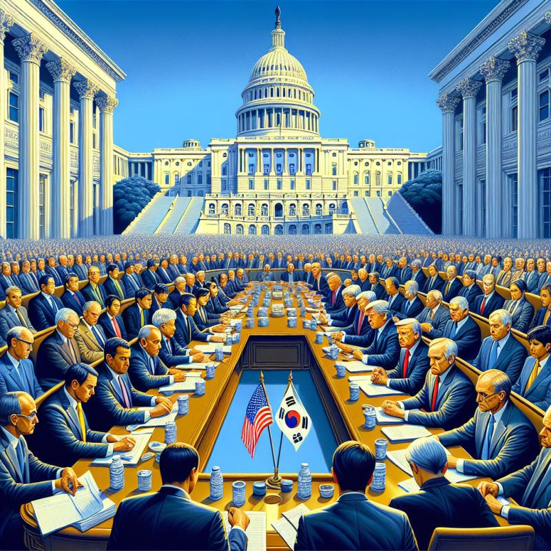 트럼프, 한국 관세 인상 위협