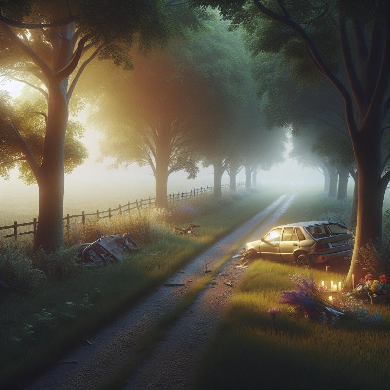 운전 중 미상 물체에 부딪쳐 숨진 50대 여성