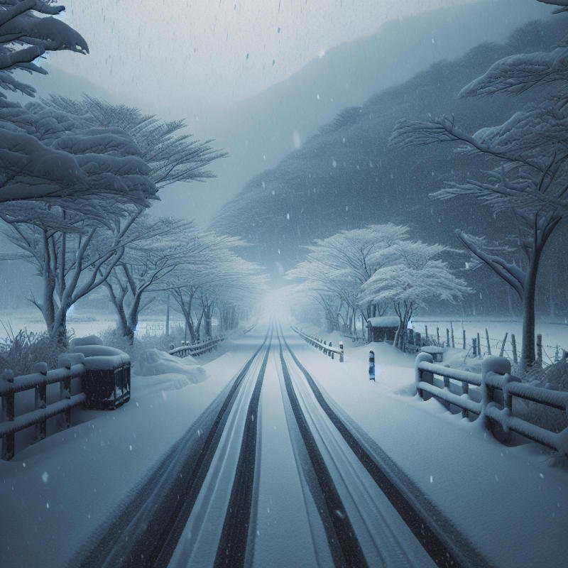 충청 이남 미끄럼 주의 눈보라