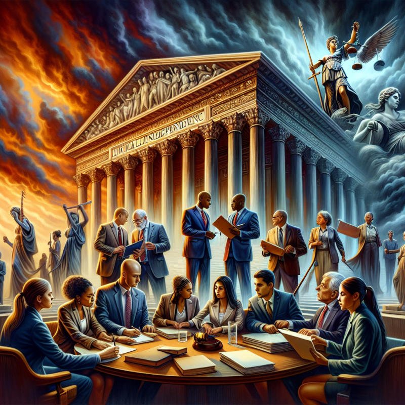 민주당의 사법부 장악 시도