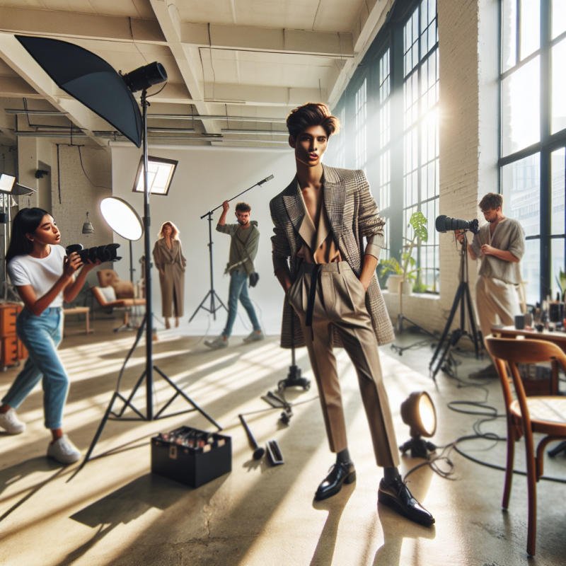 문상민 화보 촬영 비하인드 공개