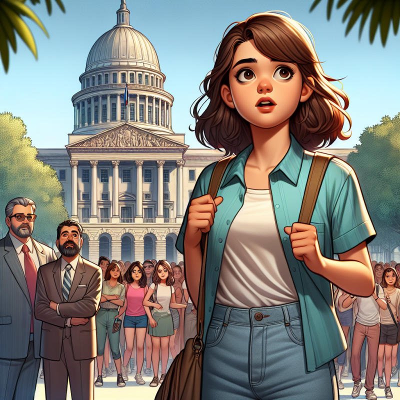 여학생 깜짝 방문에 국회의원 피소