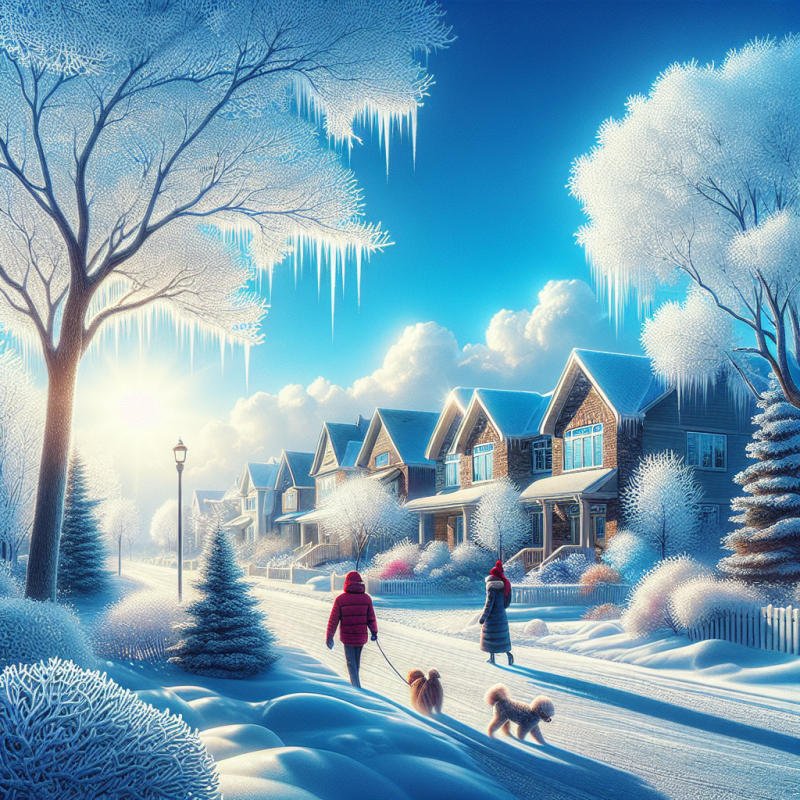 주말 아침 영하 18도 칼바람