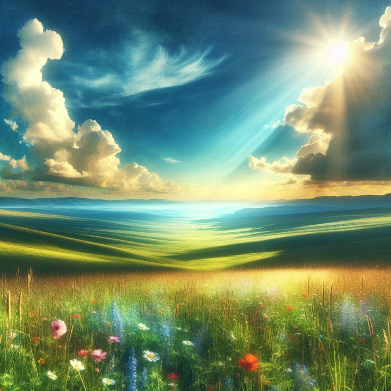 구름 낀 맑은 날씨 예보