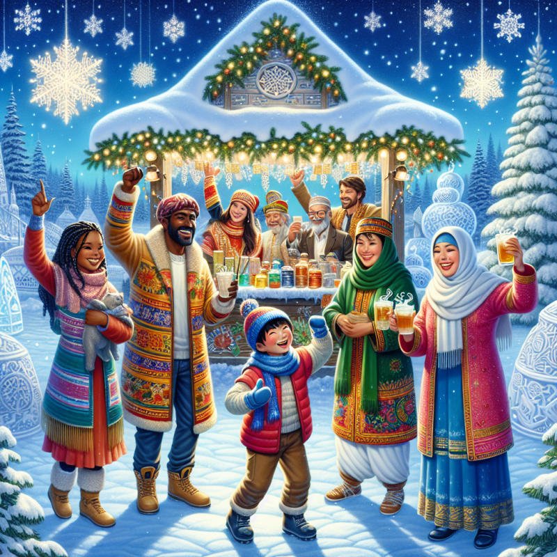 지구촌 겨울축제 조화의 시작