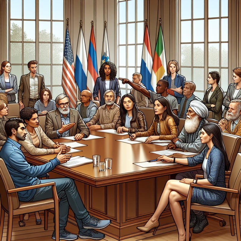 미 민주당 상원의원 트럼프에 반대 서한